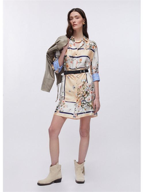 Dress woman orange LIU JO | WA6507T2555/P9547